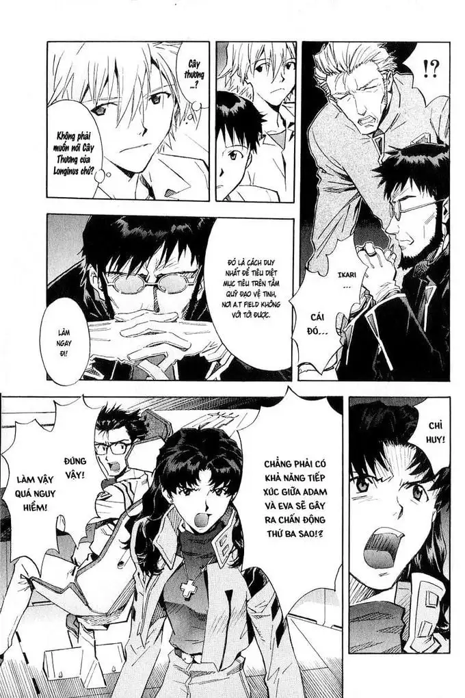 Truyện Tranh Đặc Nhiệm Không Gian - Shin Seiki Evangelion trang 11