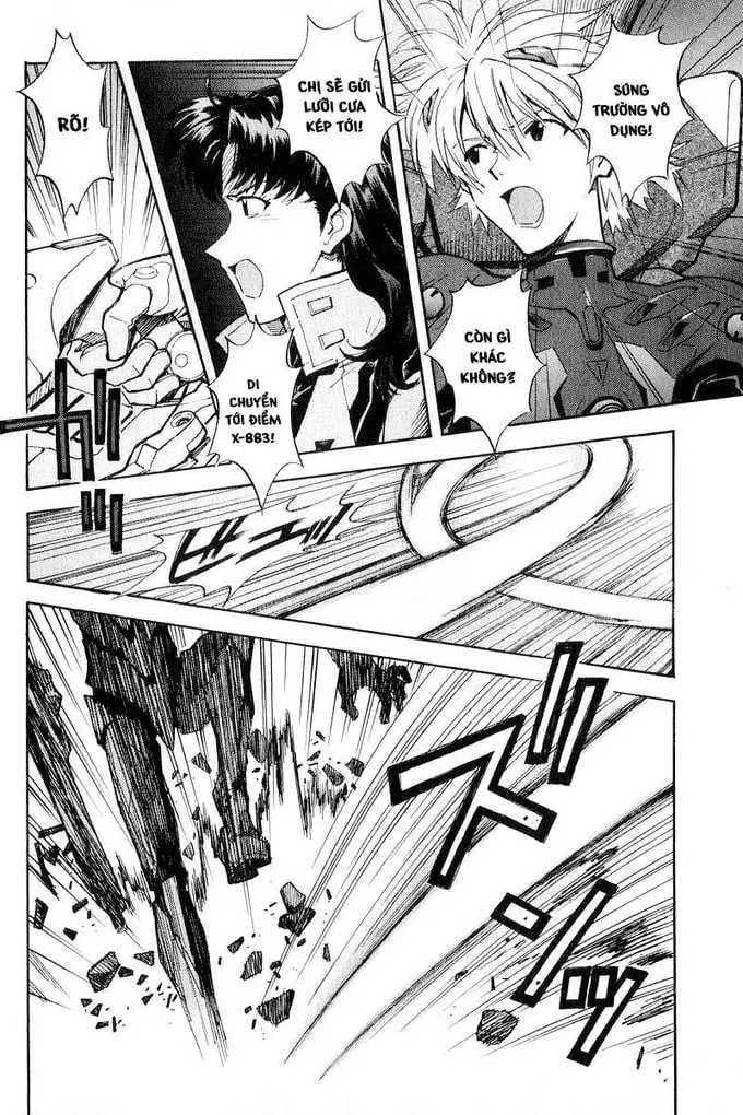 Truyện Tranh Đặc Nhiệm Không Gian - Shin Seiki Evangelion trang 11