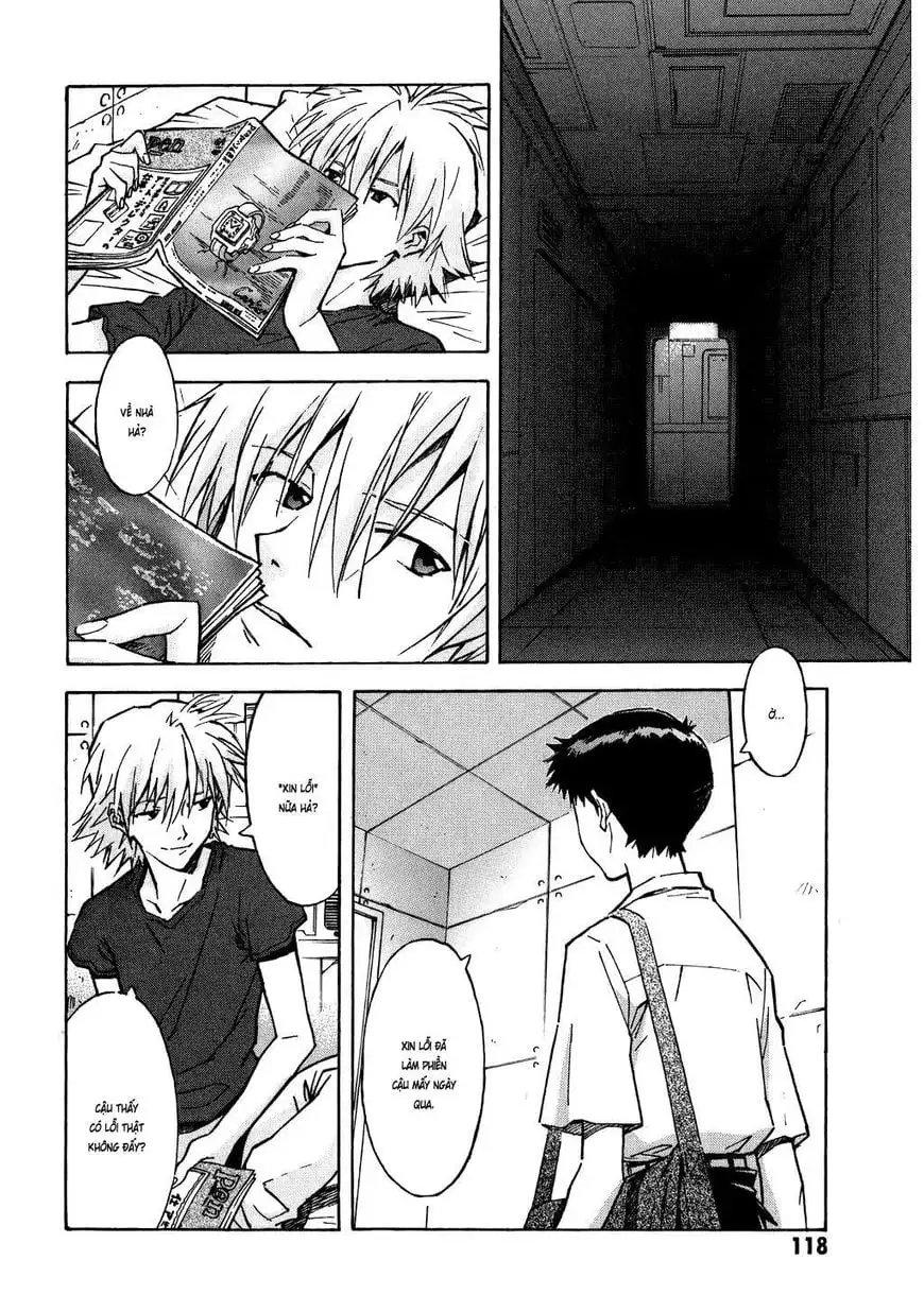 Truyện Tranh Đặc Nhiệm Không Gian - Shin Seiki Evangelion trang 11