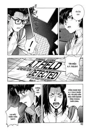 Truyện Tranh Đặc Nhiệm Không Gian - Shin Seiki Evangelion trang 11