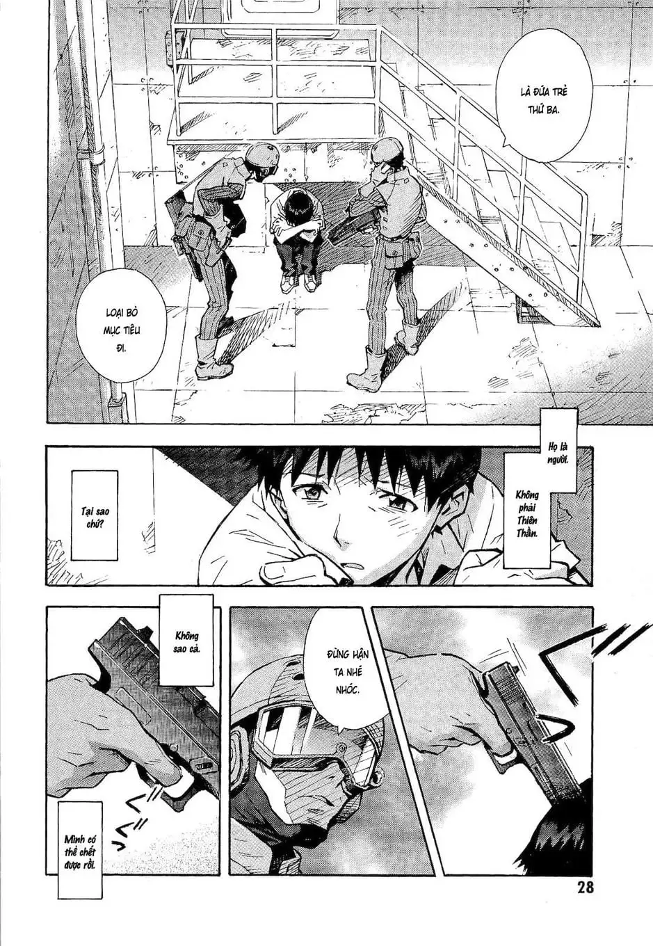 Truyện Tranh Đặc Nhiệm Không Gian - Shin Seiki Evangelion trang 11