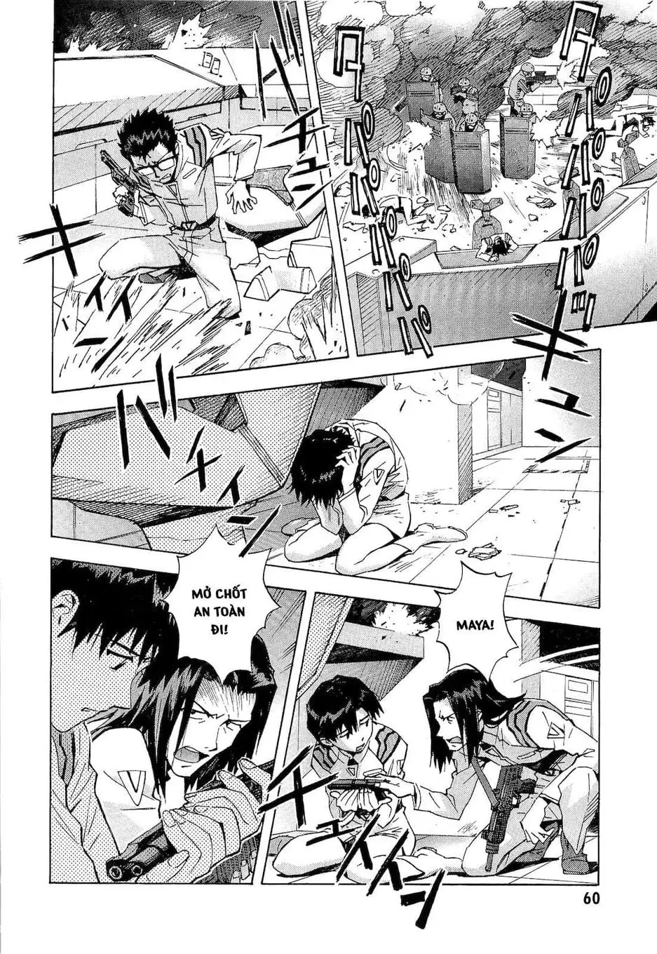 Truyện Tranh Đặc Nhiệm Không Gian - Shin Seiki Evangelion trang 11
