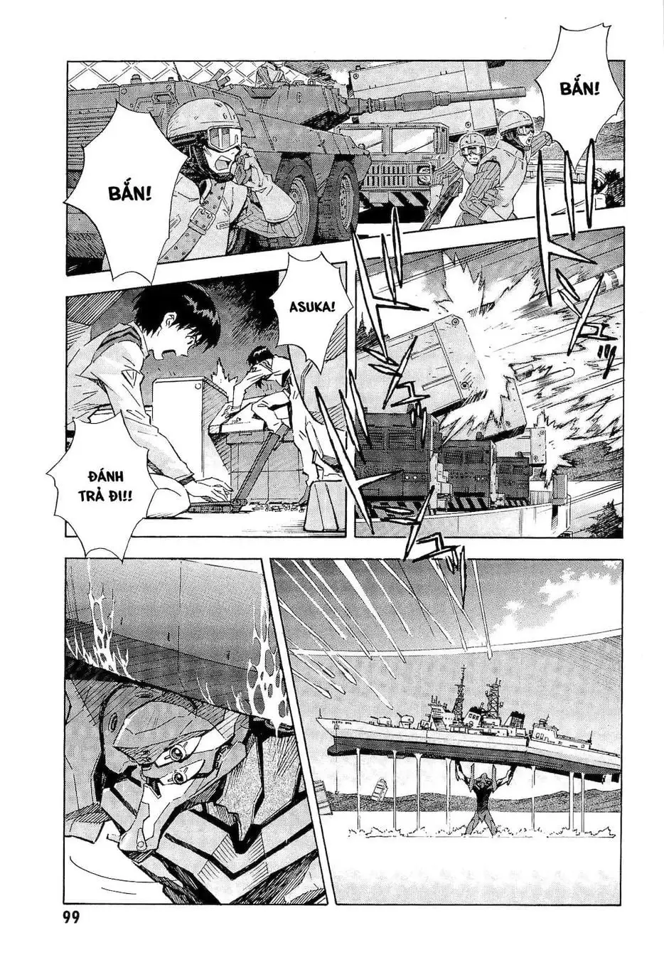 Truyện Tranh Đặc Nhiệm Không Gian - Shin Seiki Evangelion trang 11