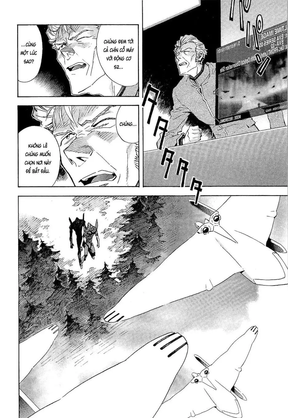Truyện Tranh Đặc Nhiệm Không Gian - Shin Seiki Evangelion trang 11
