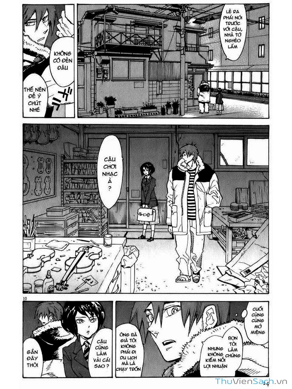Truyện Tranh Đóng Cửa Lại - Shut Hell trang 8