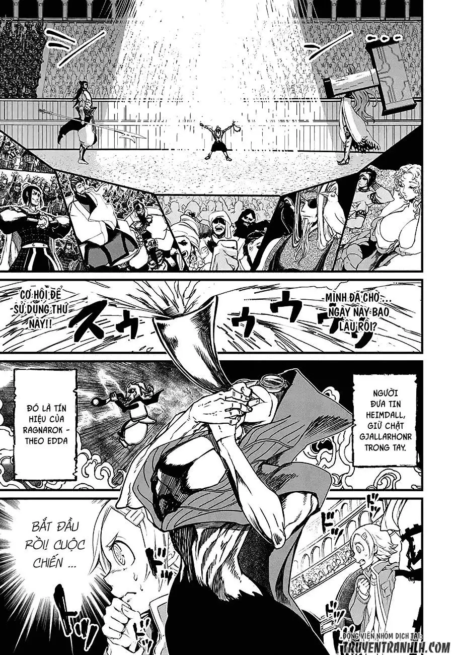 Truyện Tranh Cuộc Chiến Các Vị Thần - Shuumatsu No Valkyrie trang 6