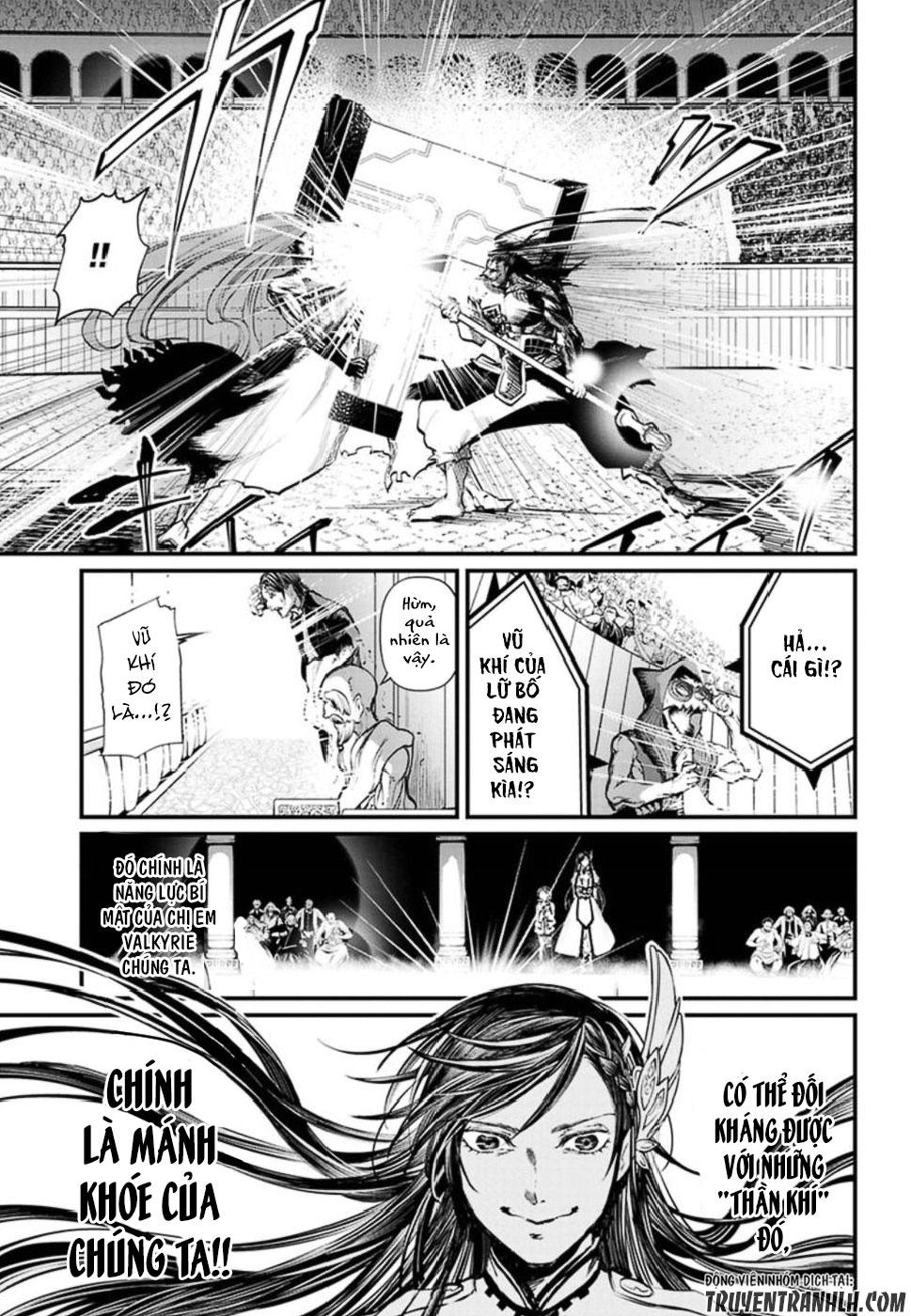 Truyện Tranh Cuộc Chiến Các Vị Thần - Shuumatsu No Valkyrie trang 6