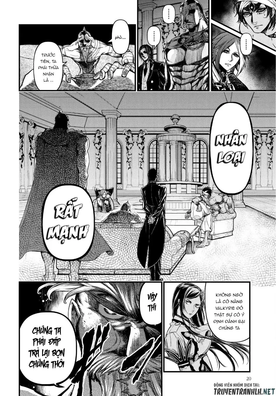 Truyện Tranh Cuộc Chiến Các Vị Thần - Shuumatsu No Valkyrie trang 6