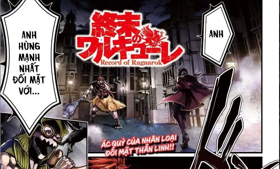 Truyện Tranh Cuộc Chiến Các Vị Thần - Shuumatsu No Valkyrie trang 6