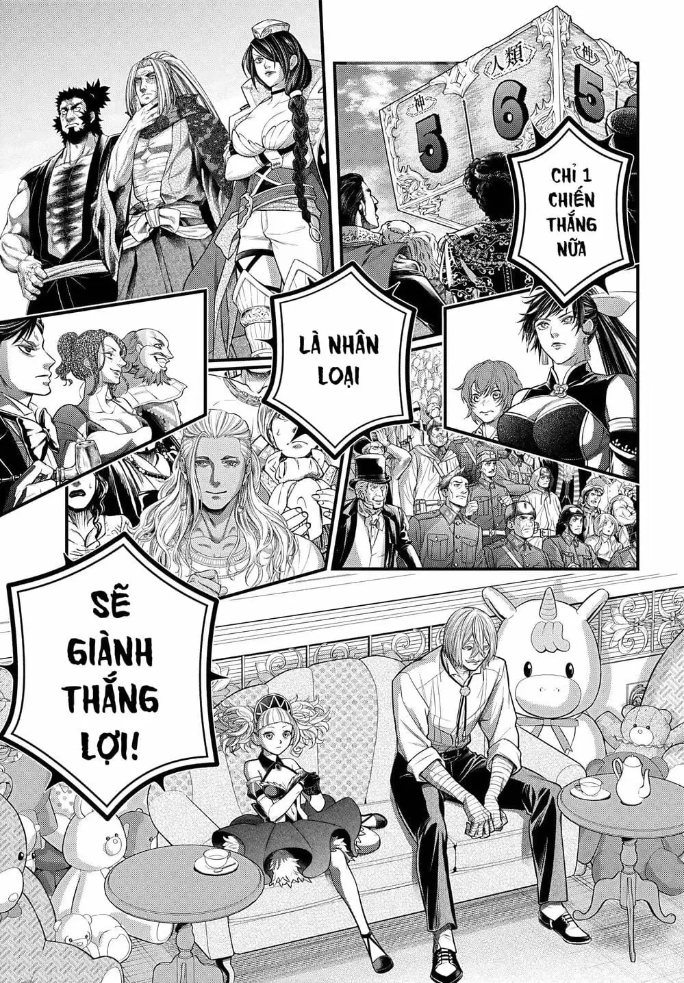 Truyện Tranh Cuộc Chiến Các Vị Thần - Shuumatsu No Valkyrie trang 6