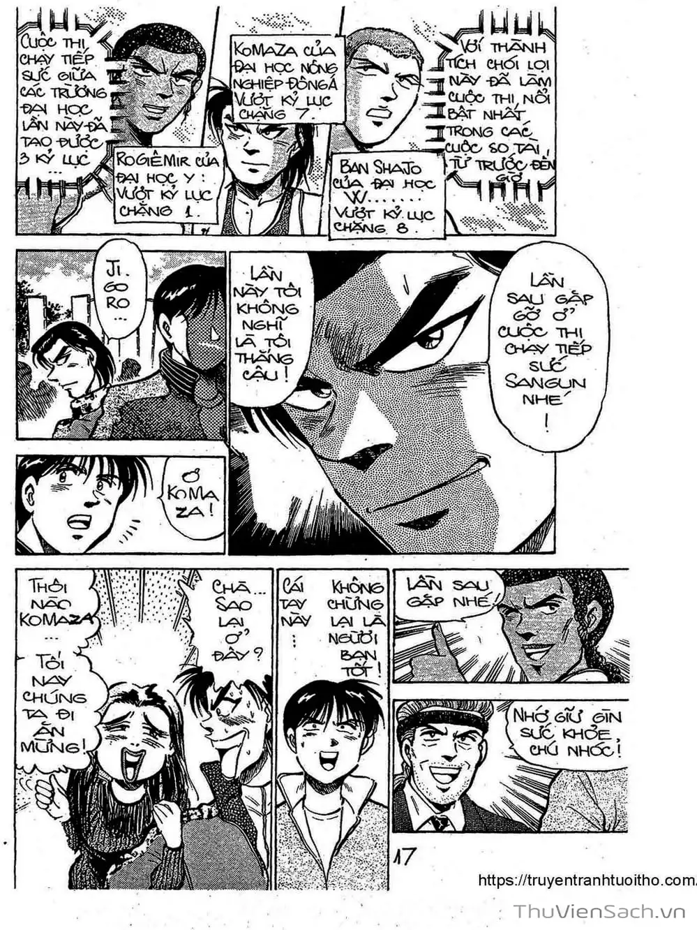 Truyện Tranh Siêu Sao Đường Dài trang 2