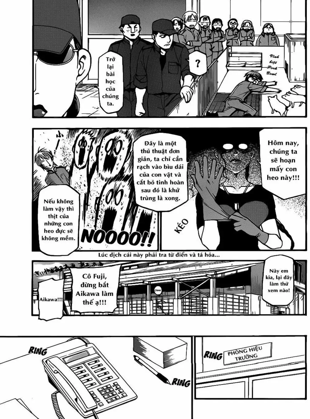 Truyện Tranh Chiếc Muỗng Bạc - Silver Spoon trang 4