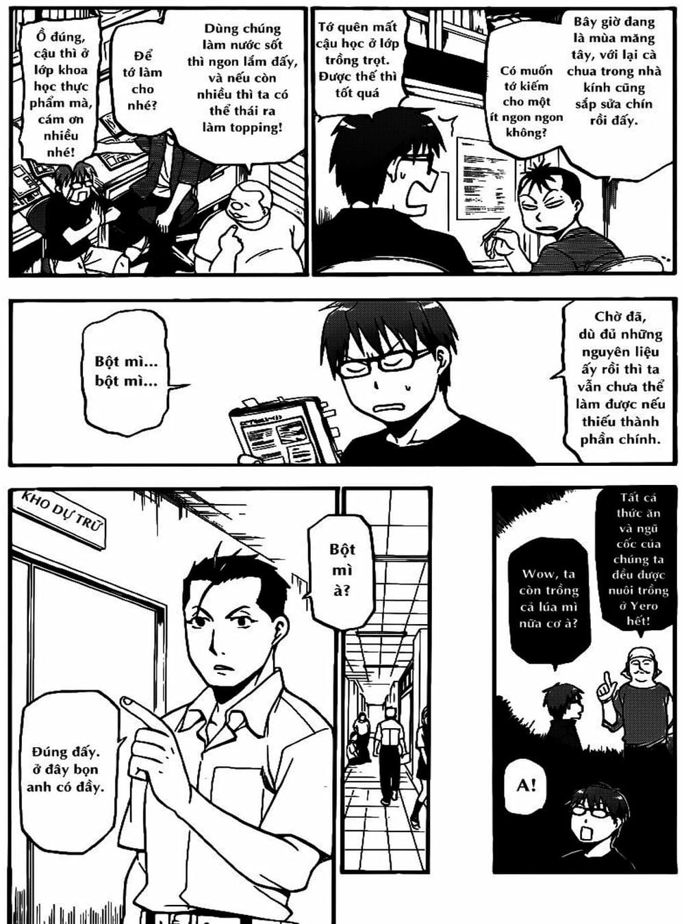 Truyện Tranh Chiếc Muỗng Bạc - Silver Spoon trang 4