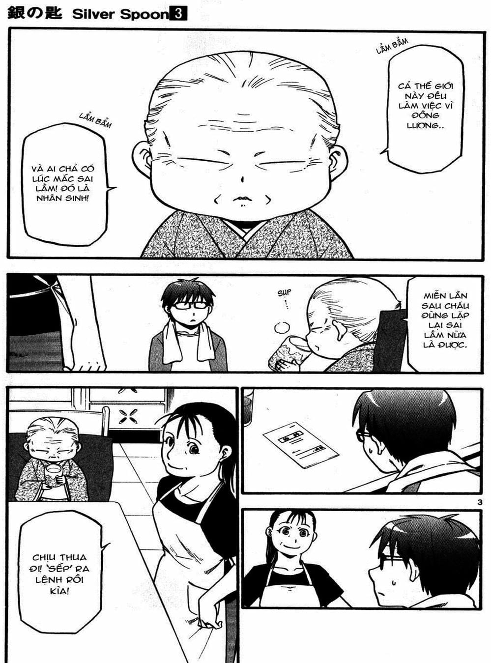 Truyện Tranh Chiếc Muỗng Bạc - Silver Spoon trang 4