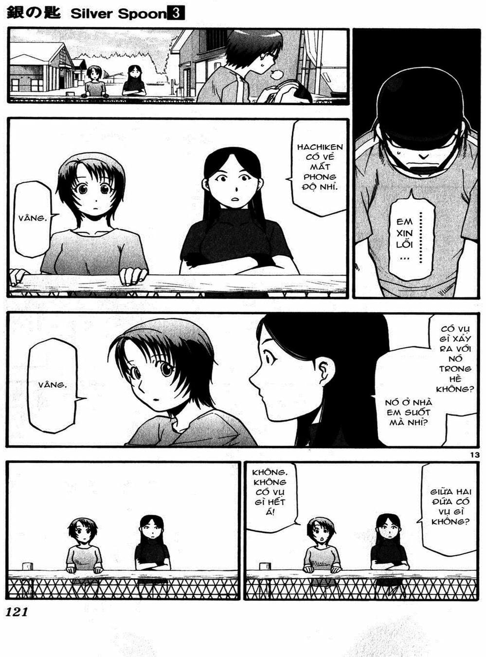 Truyện Tranh Chiếc Muỗng Bạc - Silver Spoon trang 4