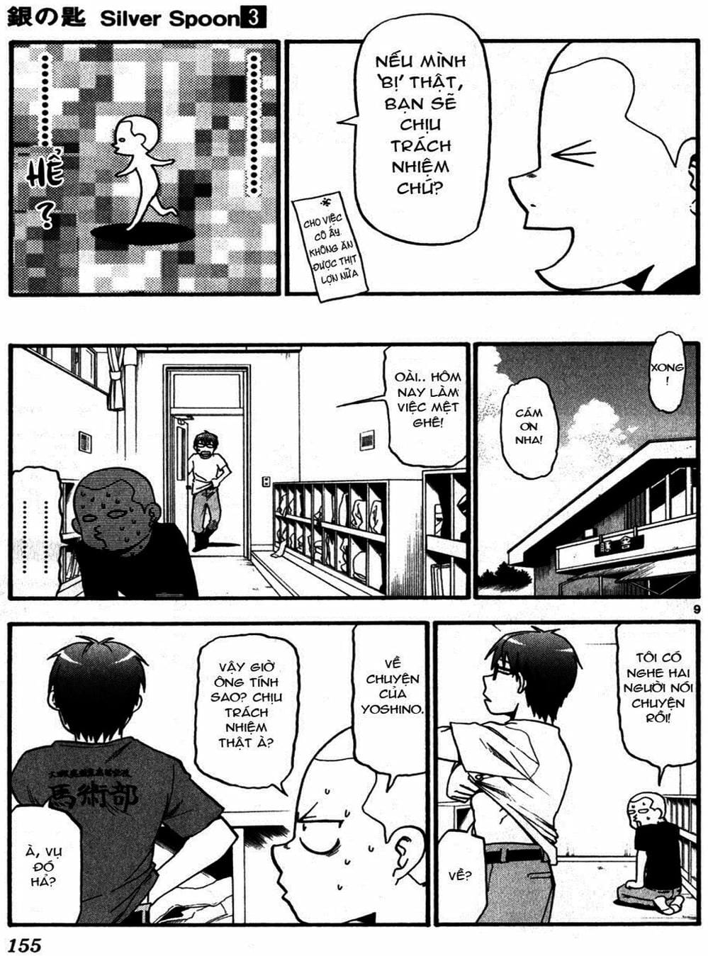 Truyện Tranh Chiếc Muỗng Bạc - Silver Spoon trang 4