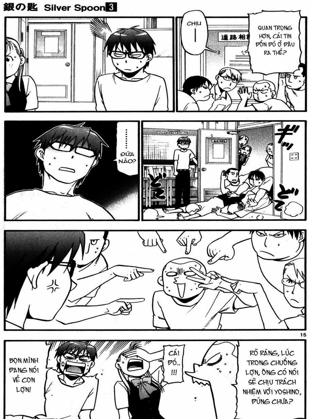 Truyện Tranh Chiếc Muỗng Bạc - Silver Spoon trang 4