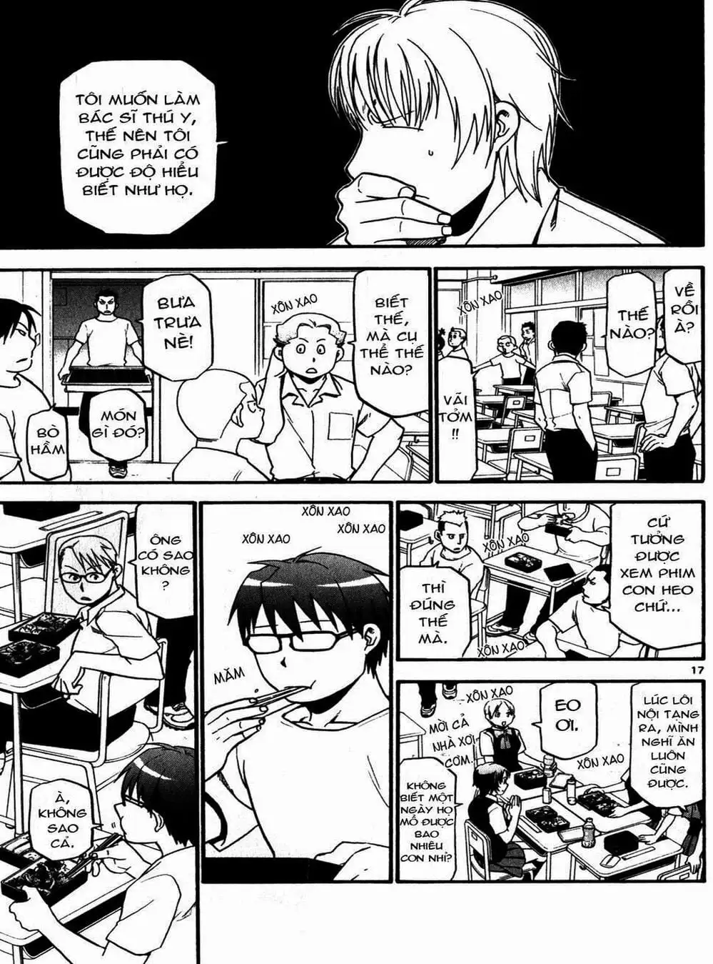 Truyện Tranh Chiếc Muỗng Bạc - Silver Spoon trang 4