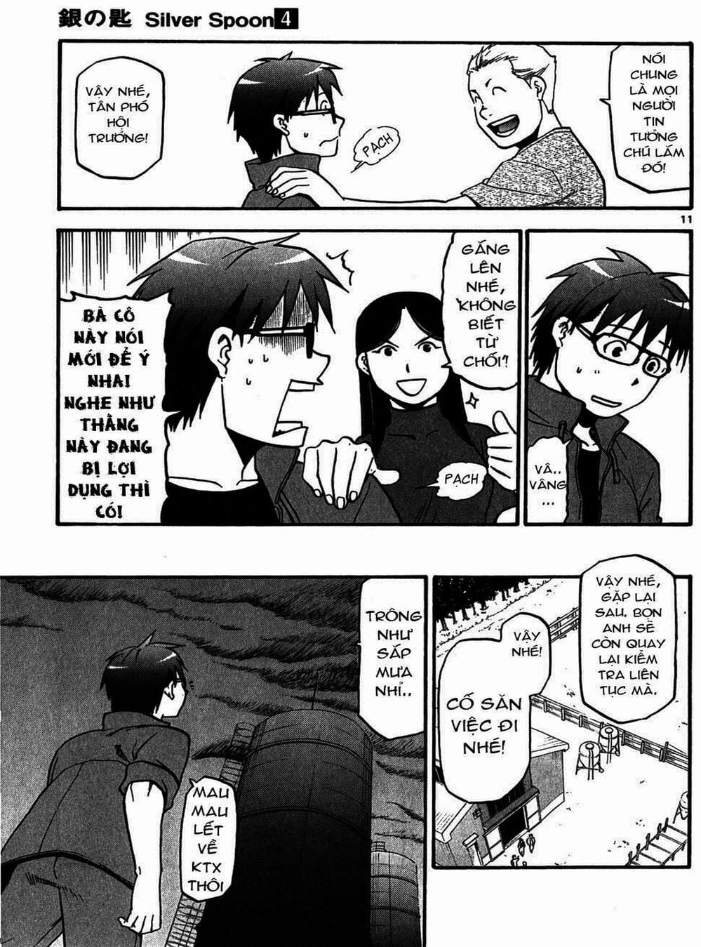 Truyện Tranh Chiếc Muỗng Bạc - Silver Spoon trang 4