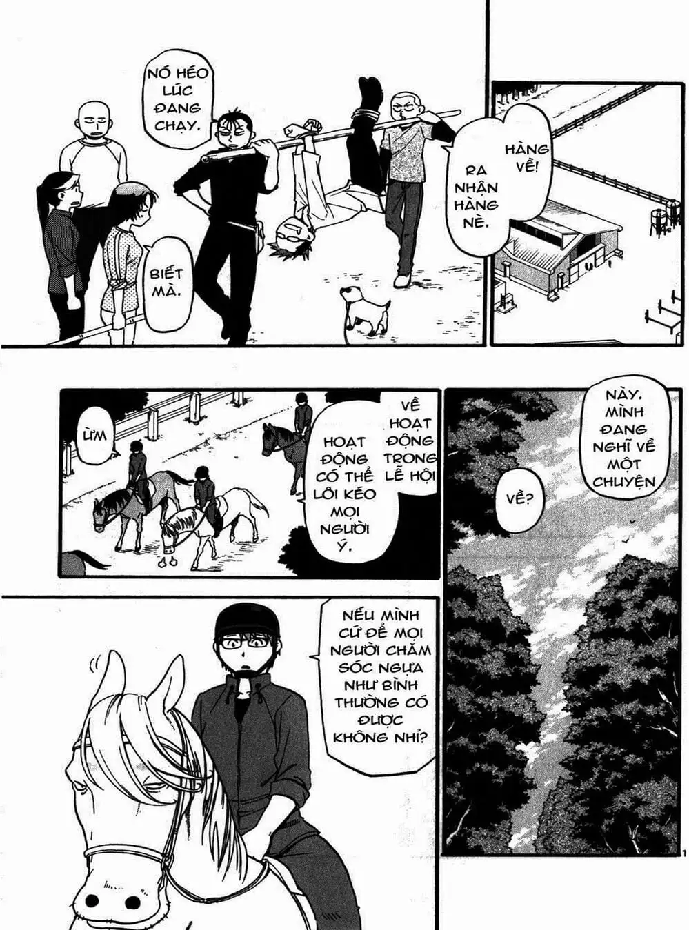 Truyện Tranh Chiếc Muỗng Bạc - Silver Spoon trang 4