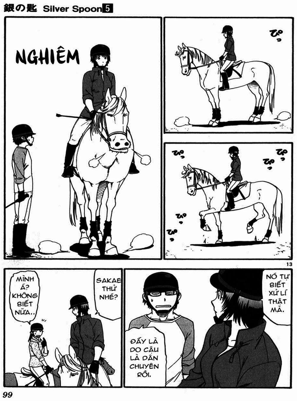 Truyện Tranh Chiếc Muỗng Bạc - Silver Spoon trang 4