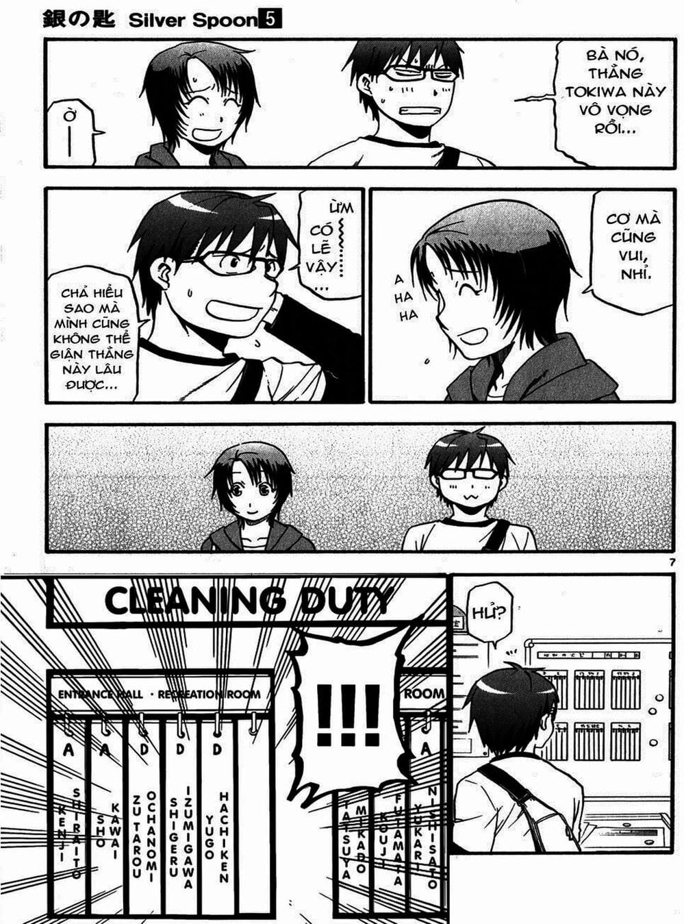 Truyện Tranh Chiếc Muỗng Bạc - Silver Spoon trang 4