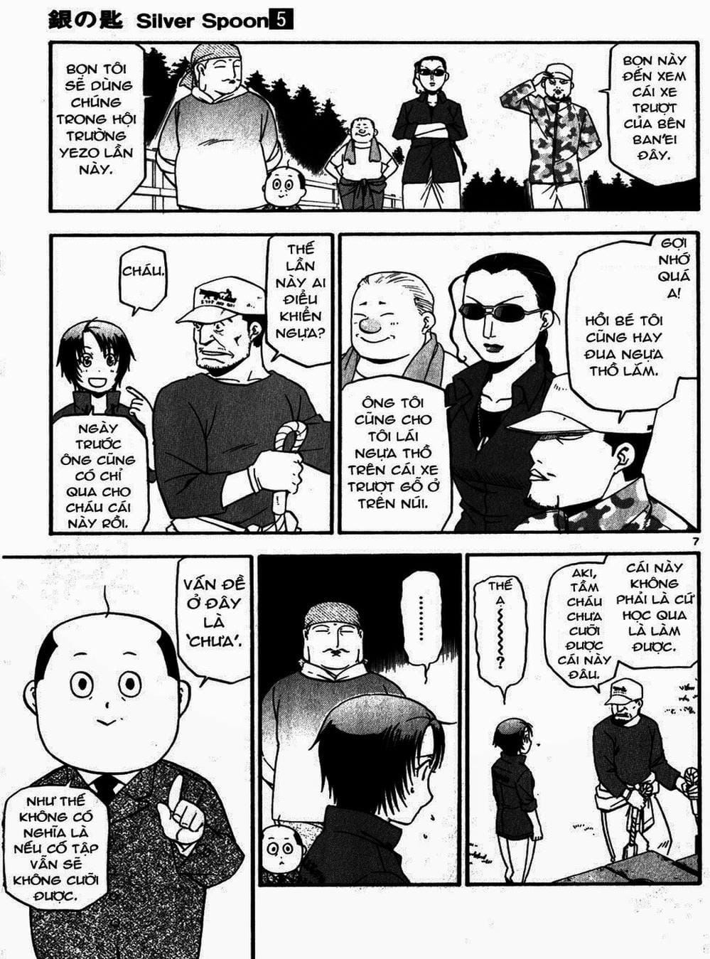 Truyện Tranh Chiếc Muỗng Bạc - Silver Spoon trang 4