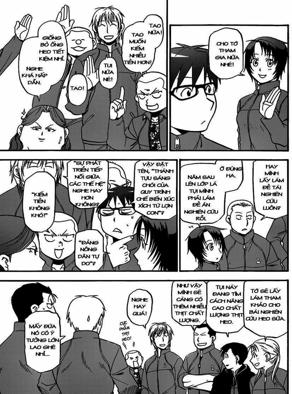 Truyện Tranh Chiếc Muỗng Bạc - Silver Spoon trang 4