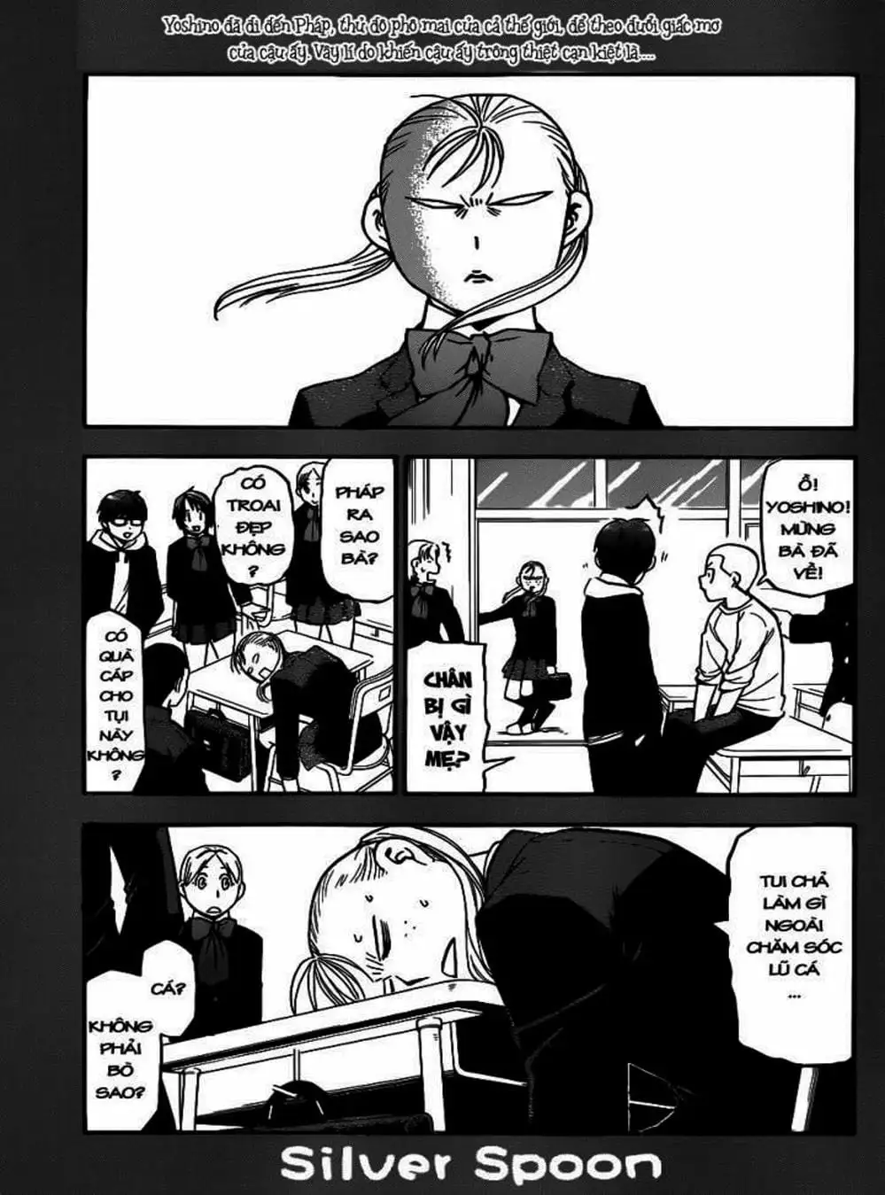 Truyện Tranh Chiếc Muỗng Bạc - Silver Spoon trang 4