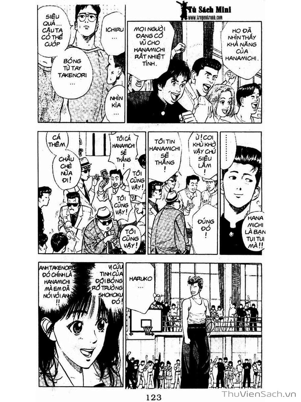 Truyện Tranh Cao Thủ Bóng Rổ - Slam Dunk trang 6