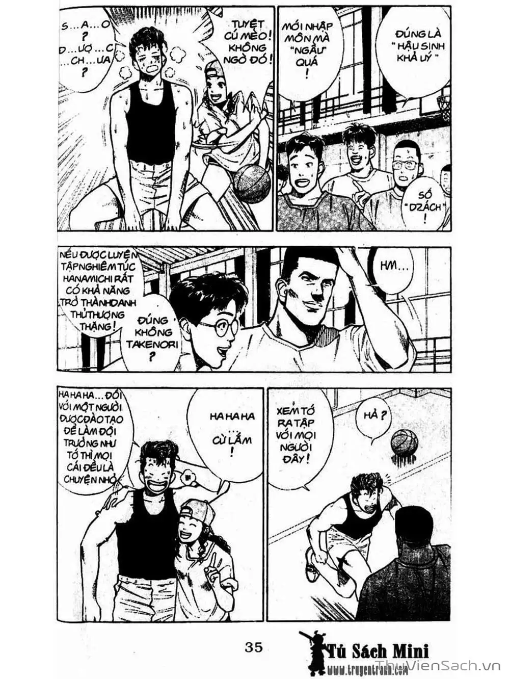 Truyện Tranh Cao Thủ Bóng Rổ - Slam Dunk trang 6