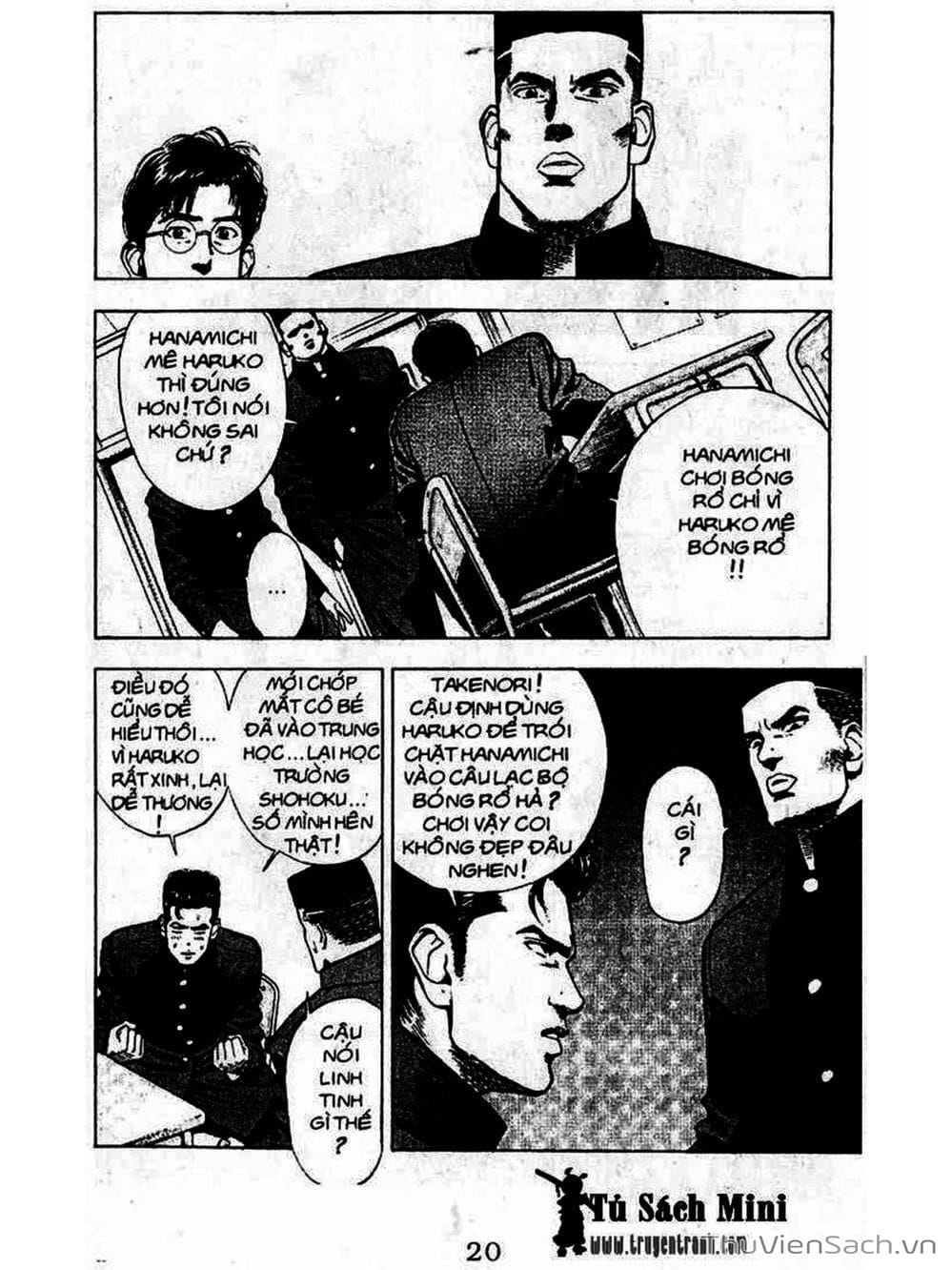 Truyện Tranh Cao Thủ Bóng Rổ - Slam Dunk trang 6