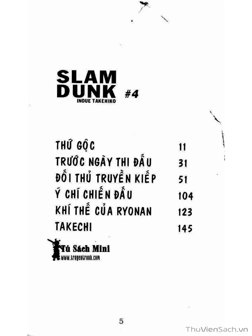 Truyện Tranh Cao Thủ Bóng Rổ - Slam Dunk trang 6