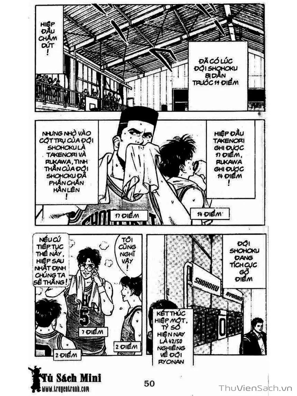 Truyện Tranh Cao Thủ Bóng Rổ - Slam Dunk trang 6