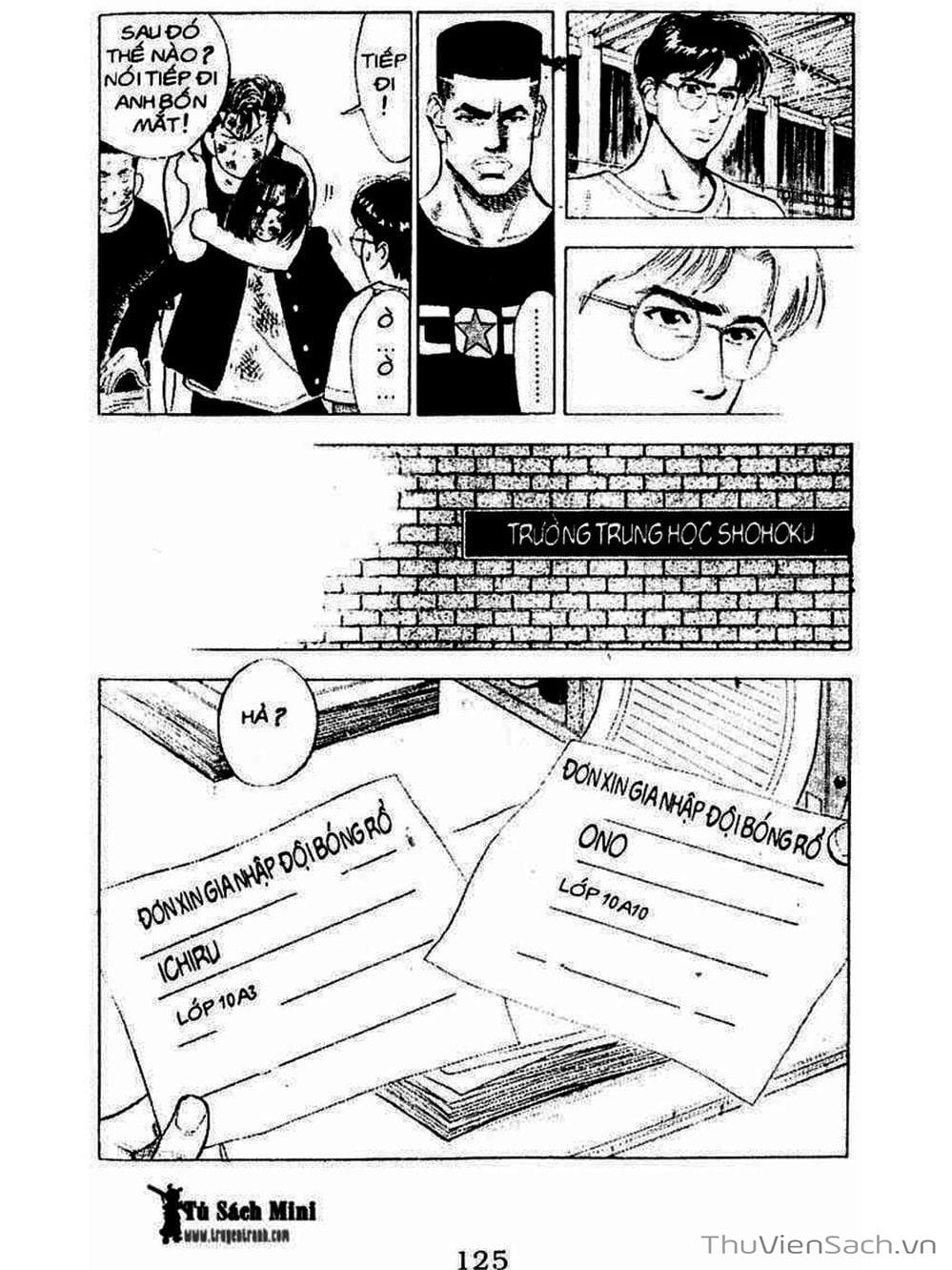 Truyện Tranh Cao Thủ Bóng Rổ - Slam Dunk trang 6