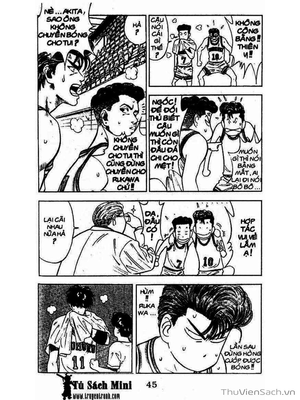 Truyện Tranh Cao Thủ Bóng Rổ - Slam Dunk trang 6