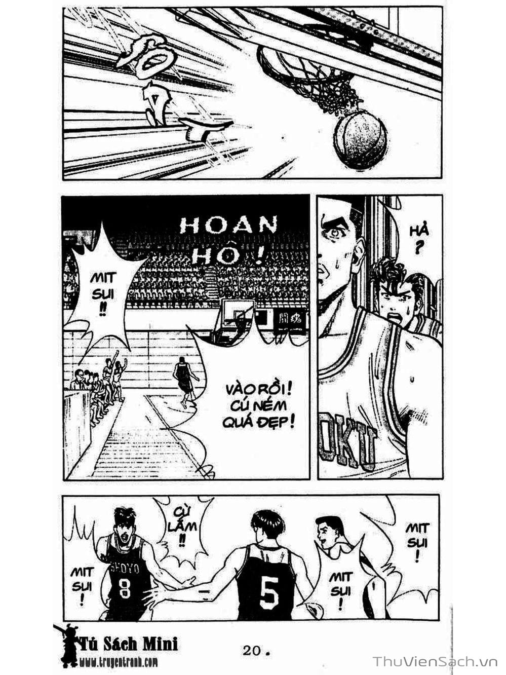 Truyện Tranh Cao Thủ Bóng Rổ - Slam Dunk trang 6