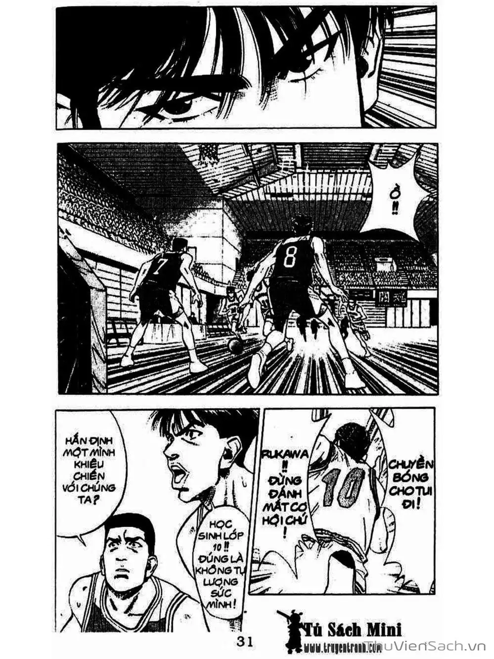 Truyện Tranh Cao Thủ Bóng Rổ - Slam Dunk trang 6