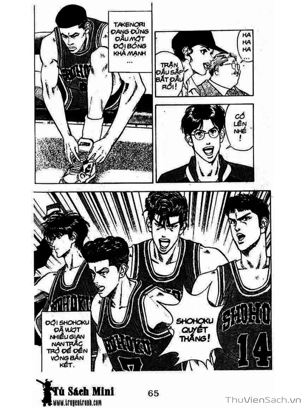Truyện Tranh Cao Thủ Bóng Rổ - Slam Dunk trang 6