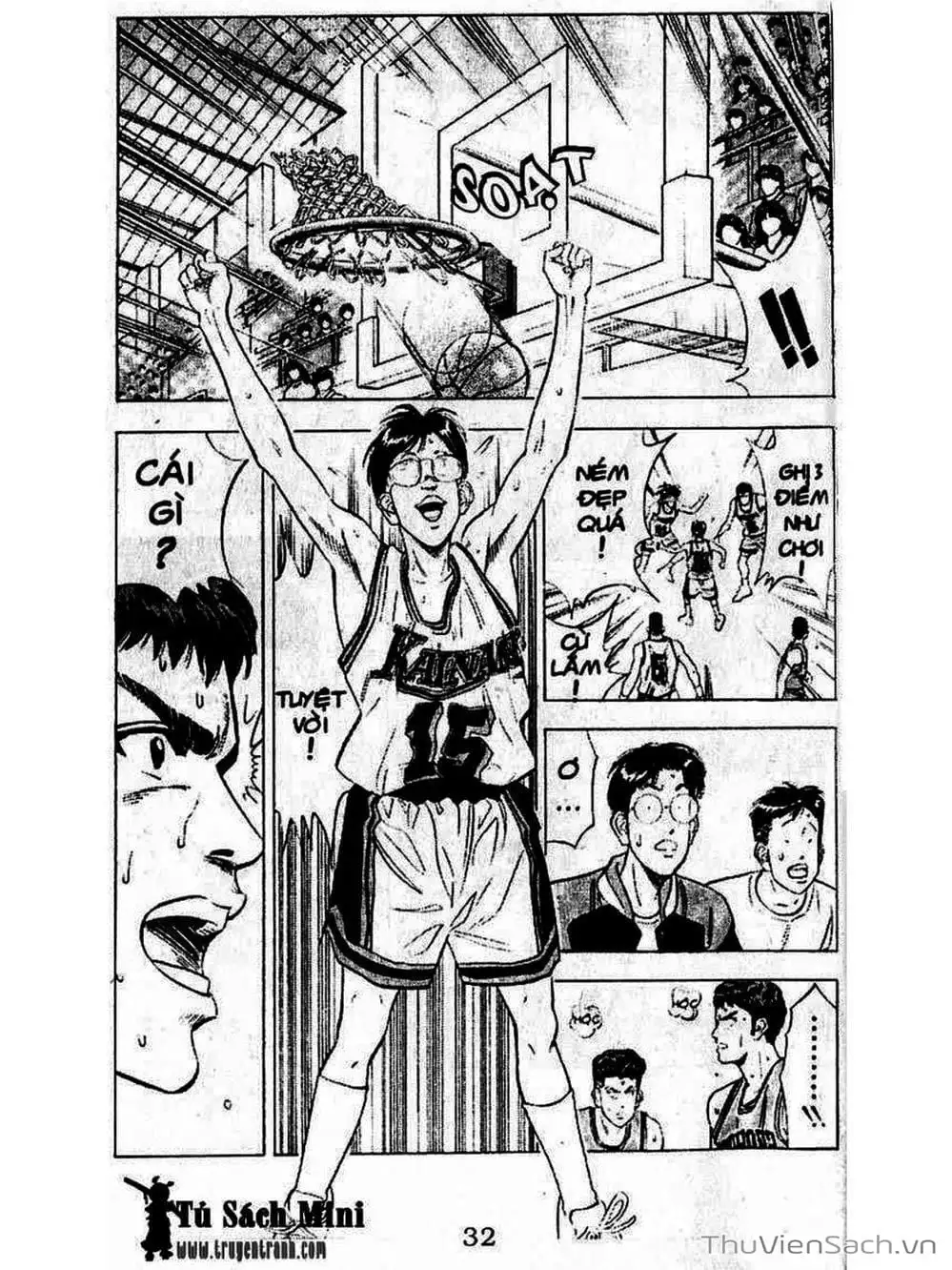 Truyện Tranh Cao Thủ Bóng Rổ - Slam Dunk trang 6
