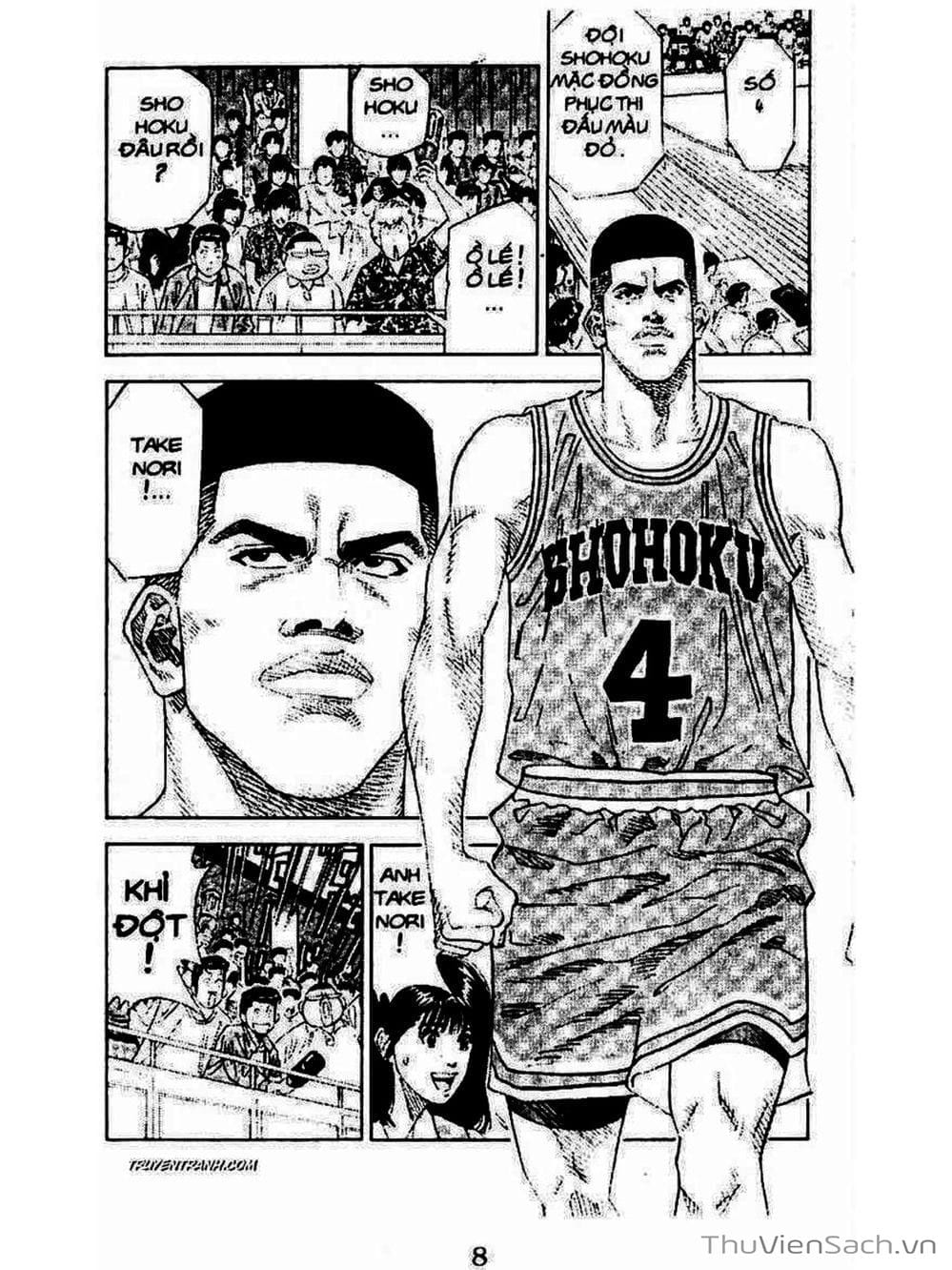 Truyện Tranh Cao Thủ Bóng Rổ - Slam Dunk trang 6