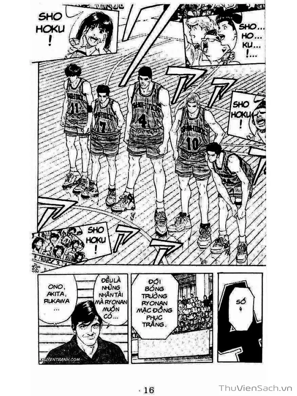 Truyện Tranh Cao Thủ Bóng Rổ - Slam Dunk trang 6