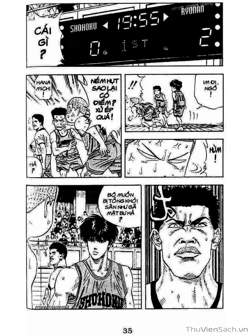 Truyện Tranh Cao Thủ Bóng Rổ - Slam Dunk trang 6