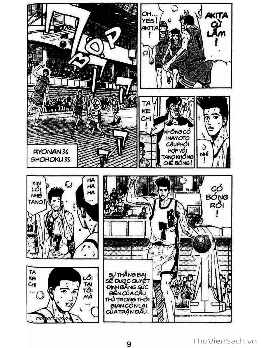 Truyện Tranh Cao Thủ Bóng Rổ - Slam Dunk trang 6