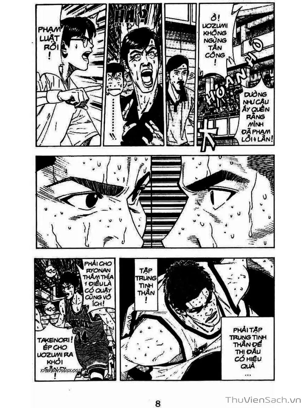 Truyện Tranh Cao Thủ Bóng Rổ - Slam Dunk trang 6