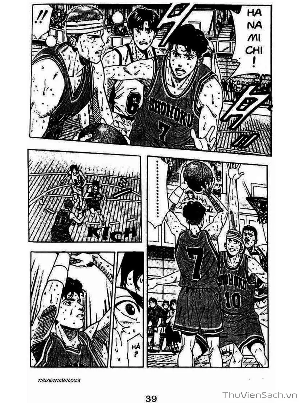 Truyện Tranh Cao Thủ Bóng Rổ - Slam Dunk trang 6