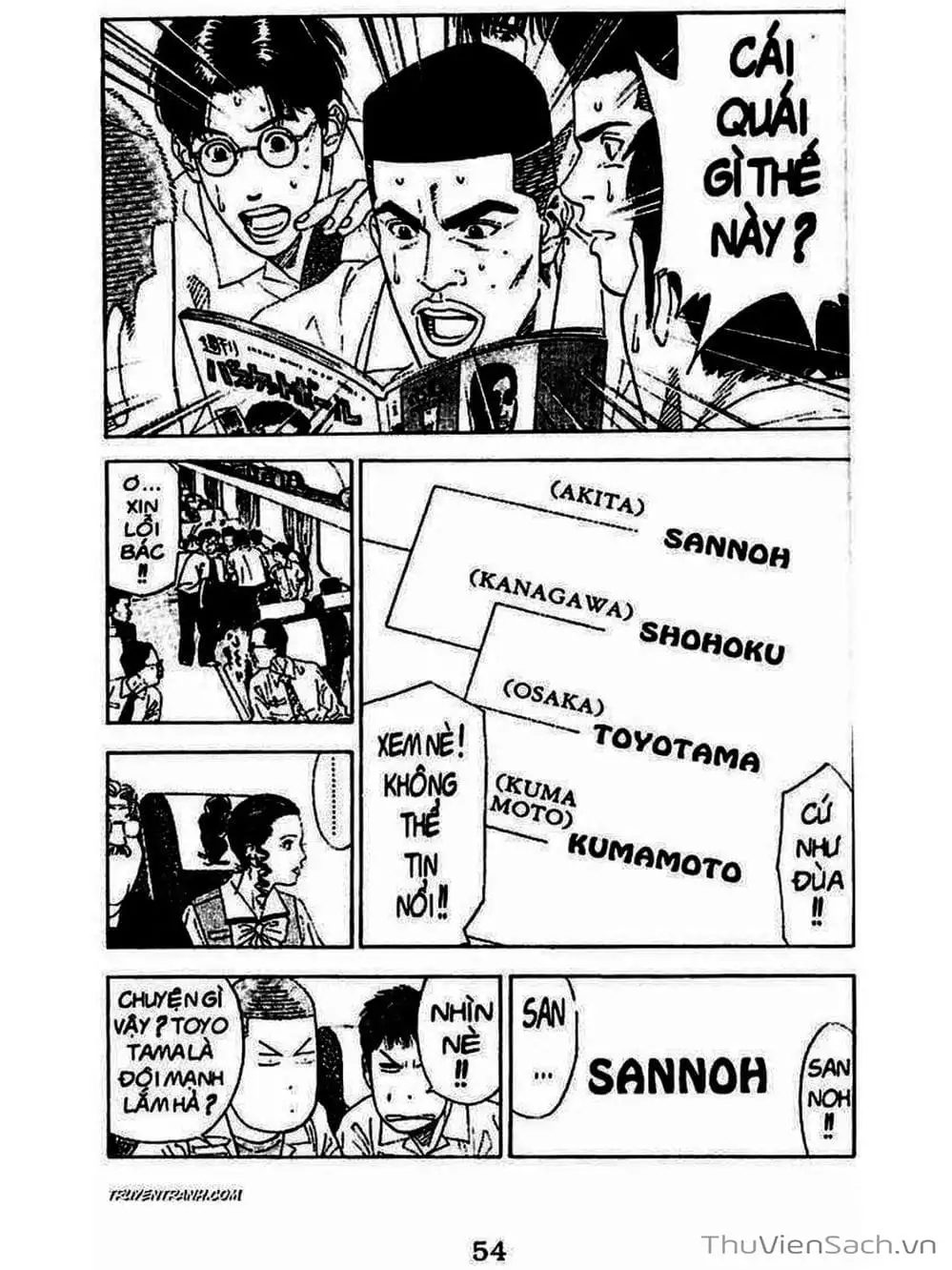 Truyện Tranh Cao Thủ Bóng Rổ - Slam Dunk trang 6