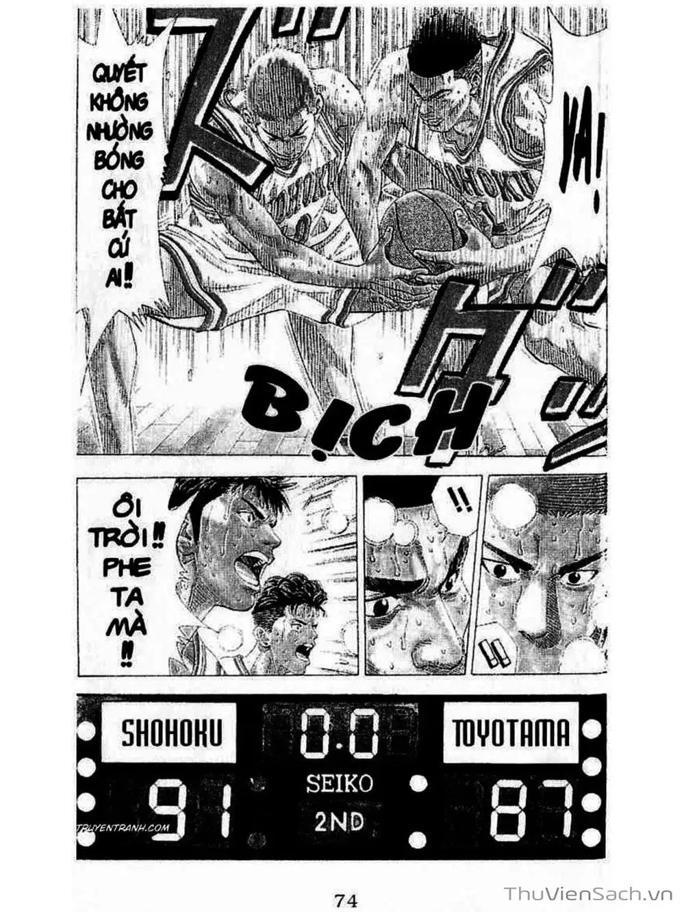 Truyện Tranh Cao Thủ Bóng Rổ - Slam Dunk trang 6