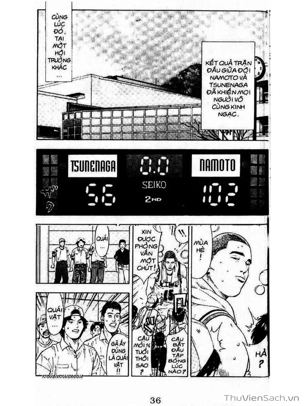 Truyện Tranh Cao Thủ Bóng Rổ - Slam Dunk trang 6