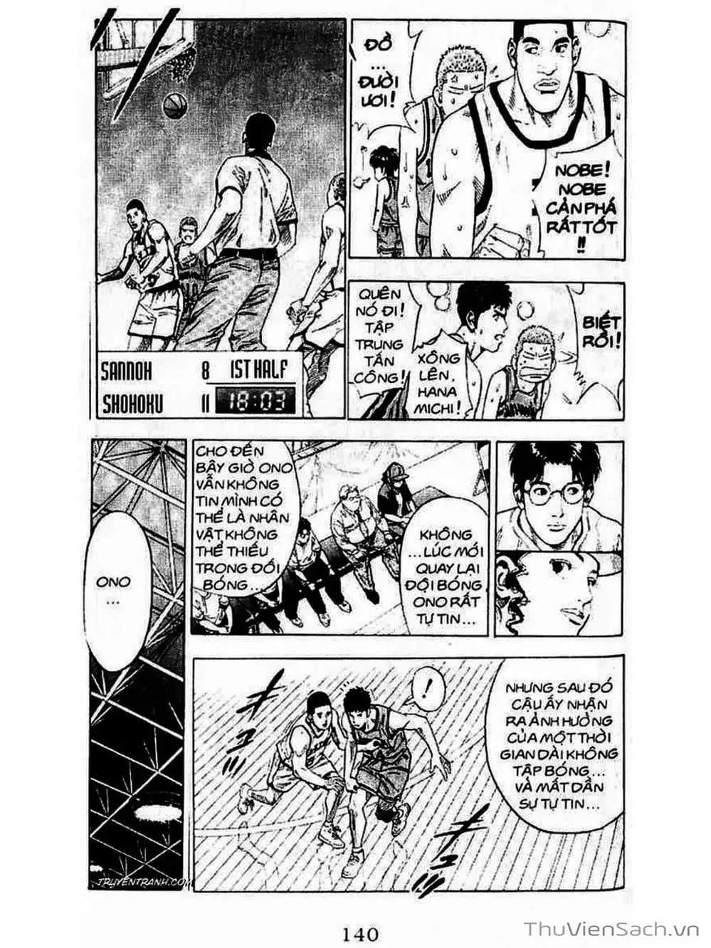 Truyện Tranh Cao Thủ Bóng Rổ - Slam Dunk trang 6